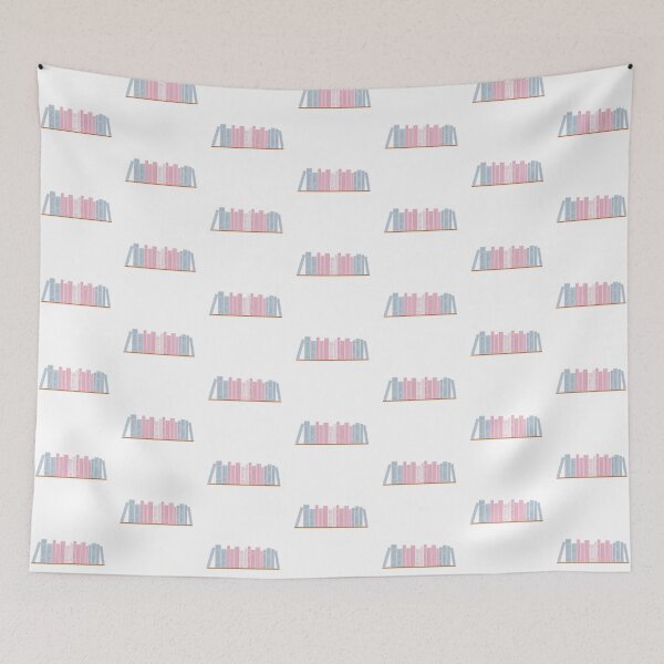 Item preview, Trans Pride Flag Bookshelf designed and sold by winterpumpkin.