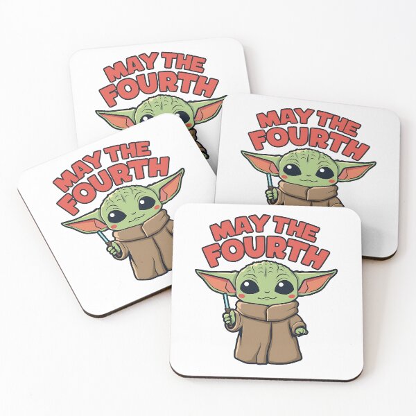 Item preview, May The Fourth Be With You Cute Space Alien Kawaii Wizard designed and sold by LumePrint.