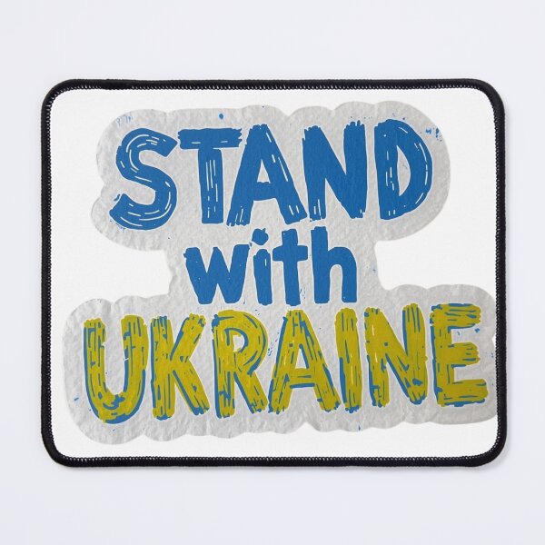 Item preview, Stand With Ukraine designed and sold by PamLeeDesign.