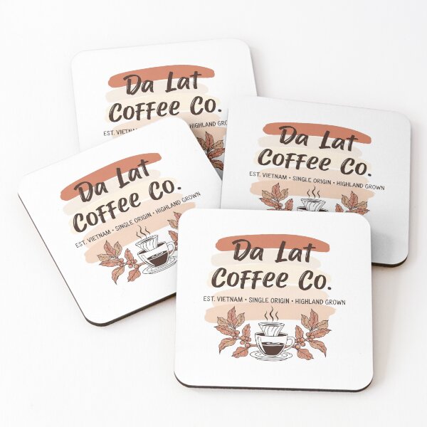 Item preview, Da Lat Coffee Co. Vintage Vietnam Highland Grown Design designed and sold by Threadnovax.
