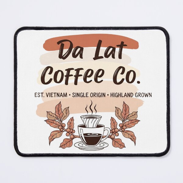 Item preview, Da Lat Coffee Co. Vintage Vietnam Highland Grown Design designed and sold by Threadnovax.