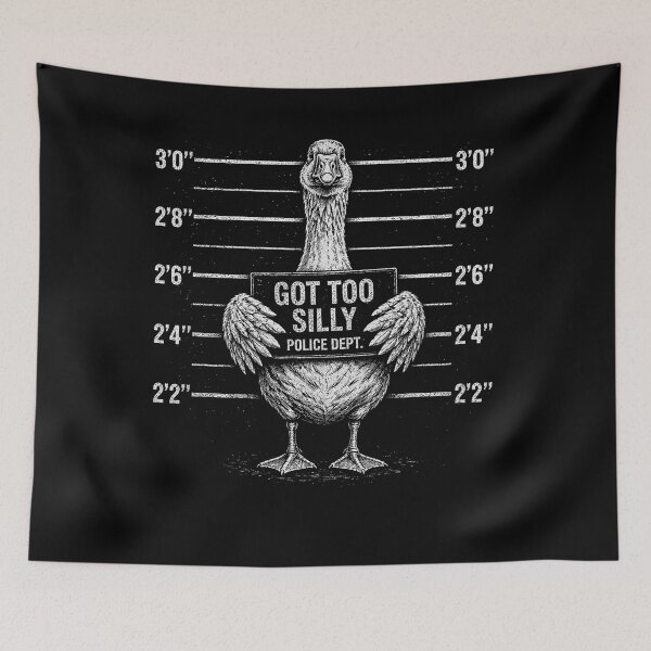 Item preview, Got Too Silly Funny Goose Pun Humor  designed and sold by will freed18.