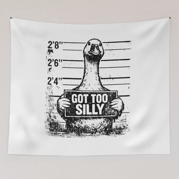 Item preview, Got Too Silly Funny Goose Pun Humor  designed and sold by will freed18.