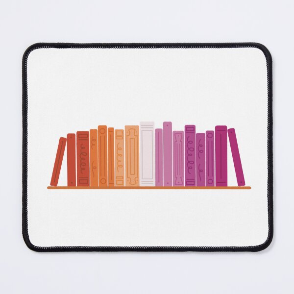 Item preview, Lesbian Pride Flag Bookshelf designed and sold by winterpumpkin.