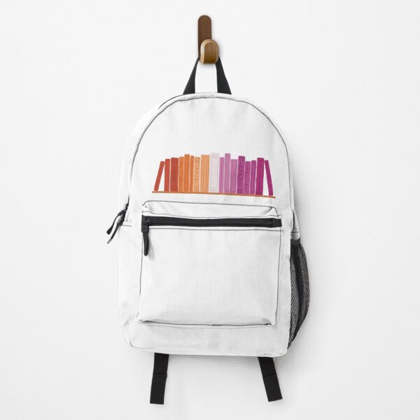 Item preview, Lesbian Pride Flag Bookshelf designed and sold by winterpumpkin.