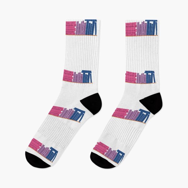 Item preview, Estantería con la bandera del orgullo bisexual designed and sold by winterpumpkin.