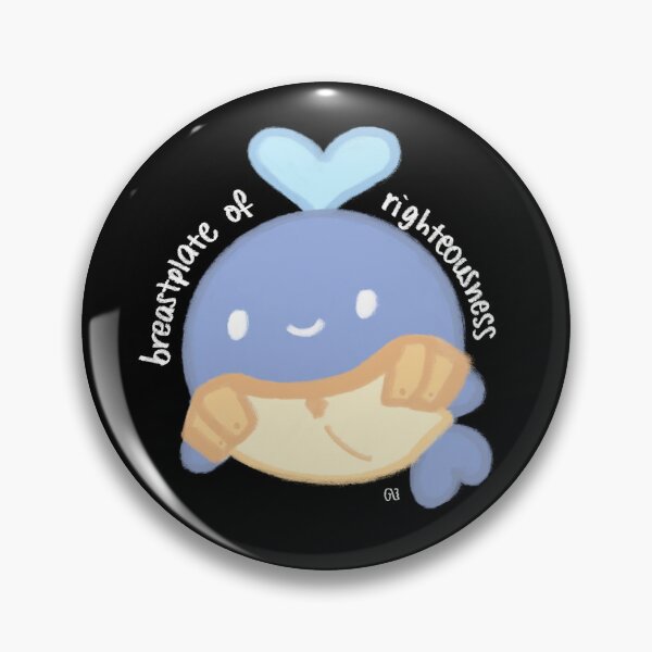 Item preview, Blue Whale - Breastplate of Righteousness designed and sold by whaleycarrot.
