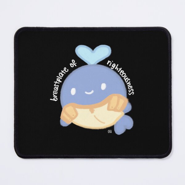 Item preview, Blue Whale - Breastplate of Righteousness designed and sold by whaleycarrot.