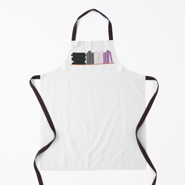 Item preview, Asexual Pride Flag Bookshelf designed and sold by winterpumpkin.