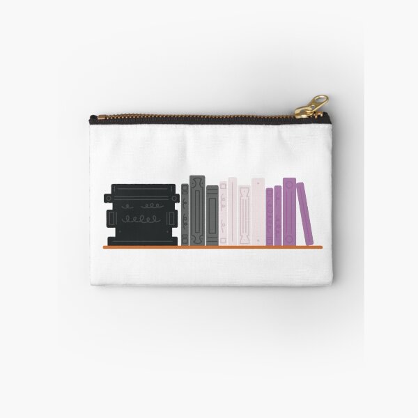 Item preview, Asexual Pride Flag Bookshelf designed and sold by winterpumpkin.