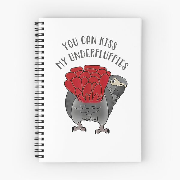 Item preview, African Grey Parrot Kiss Love design designed and sold by FerminVigo.