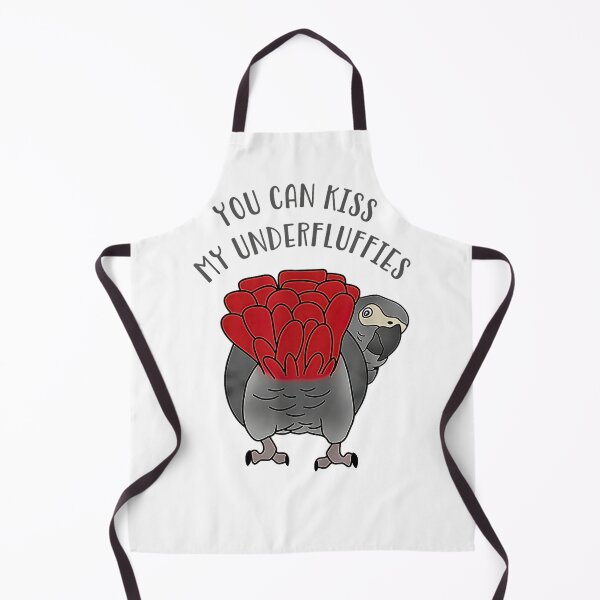 Item preview, African Grey Parrot Kiss Love design designed and sold by FerminVigo.