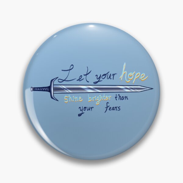 Item preview, "Let your hope shine brighter than your fears" designed and sold by knight05light.