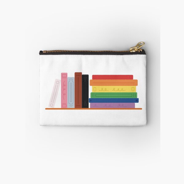 Item preview, Rainbow Pride Flag Bookshelf designed and sold by winterpumpkin.