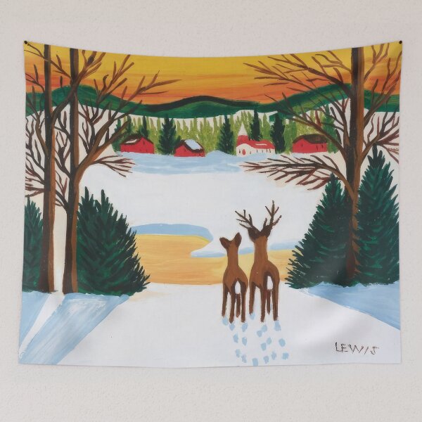 Item preview, Maud Lewis designed and sold by Art-KaBoom.