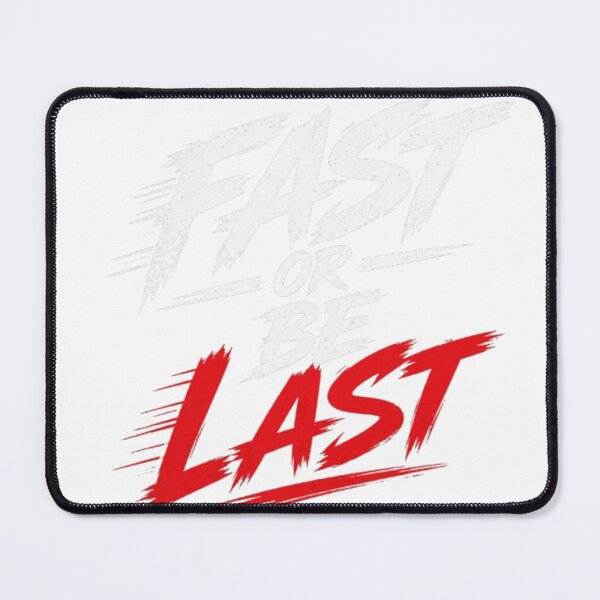 Item preview, Fast or Be Last – Motivational Streetwear Typography T-Shirt designed and sold by love-story-.