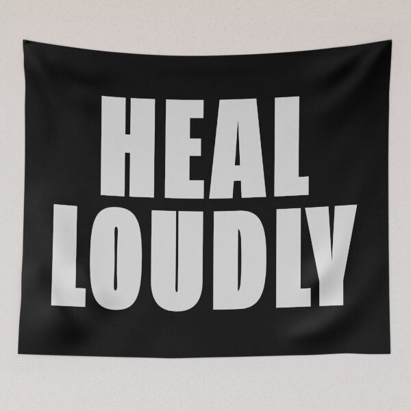 Item preview, Heal Loudly - Modern Statement Piece designed and sold by Enea Kelo.