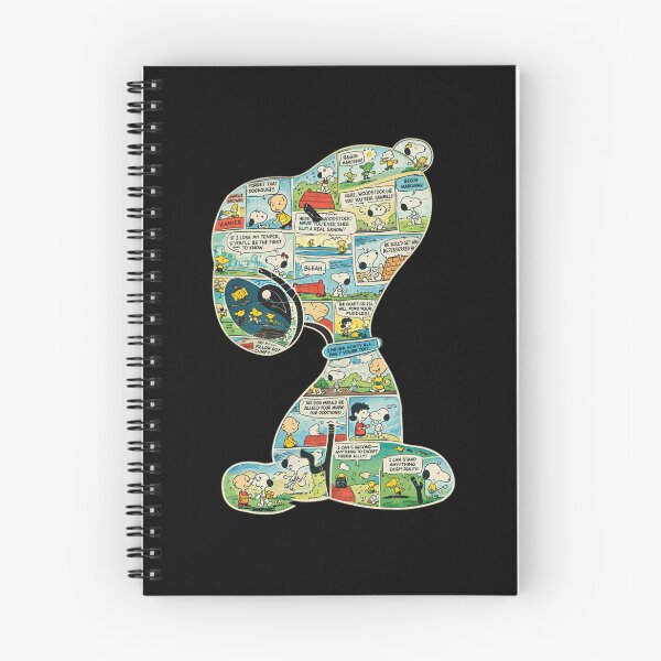 Item preview, Snoopy Vintage Comic Strip Collage Cartoon Design designed and sold by CoyBalistreri.