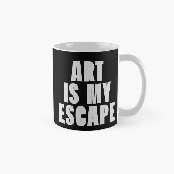 Item preview, Art Is My Escape - Modern Statement Piece designed and sold by Enea Kelo.