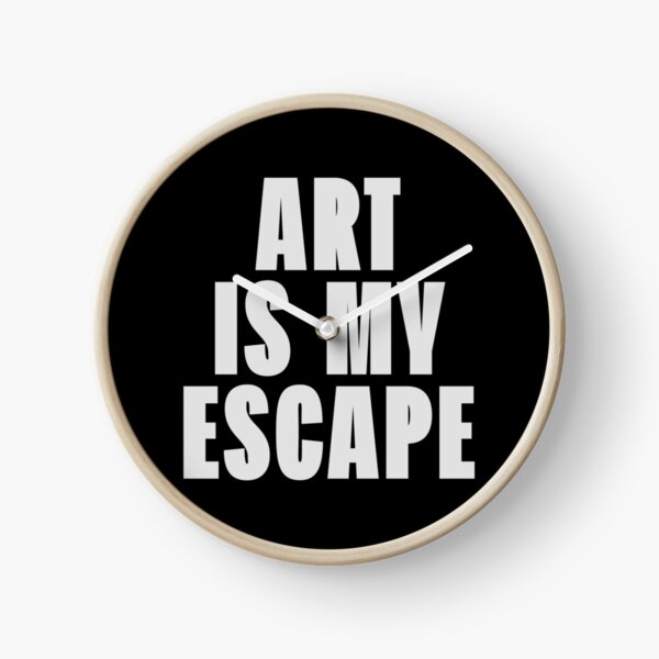 Item preview, Art Is My Escape - Modern Statement Piece designed and sold by Enea Kelo.