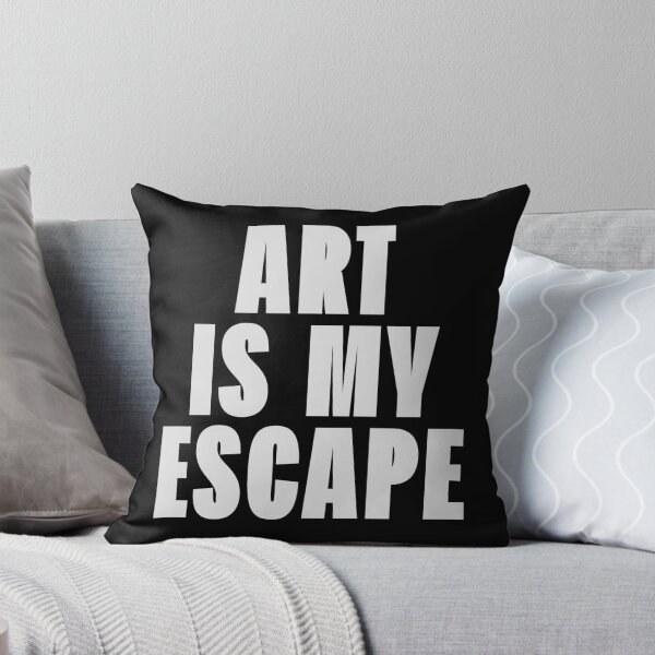 Item preview, Art Is My Escape - Modern Statement Piece designed and sold by Enea Kelo.