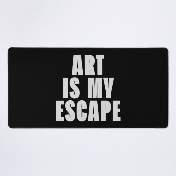 Item preview, Art Is My Escape - Modern Statement Piece designed and sold by Enea Kelo.