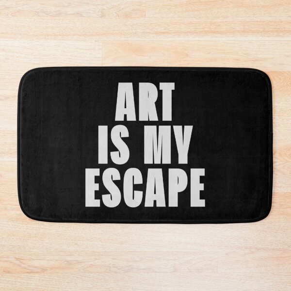 Item preview, Art Is My Escape - Modern Statement Piece designed and sold by Enea Kelo.