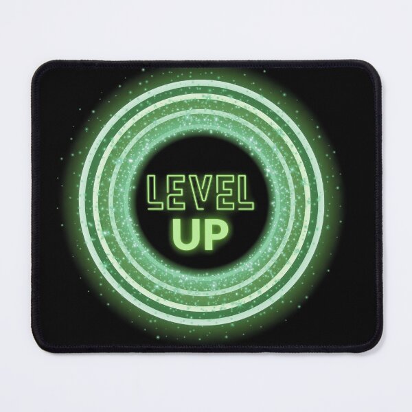 Item preview, Level Up Neon Design designed and sold by BlueMile.
