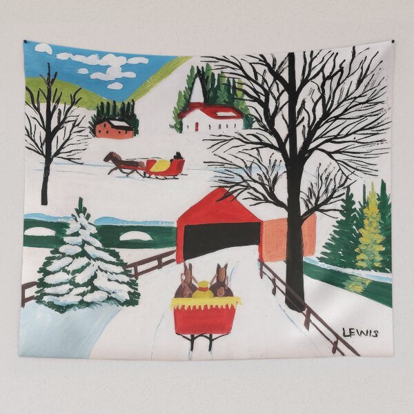 Item preview, Maud Lewis designed and sold by Art-KaBoom.