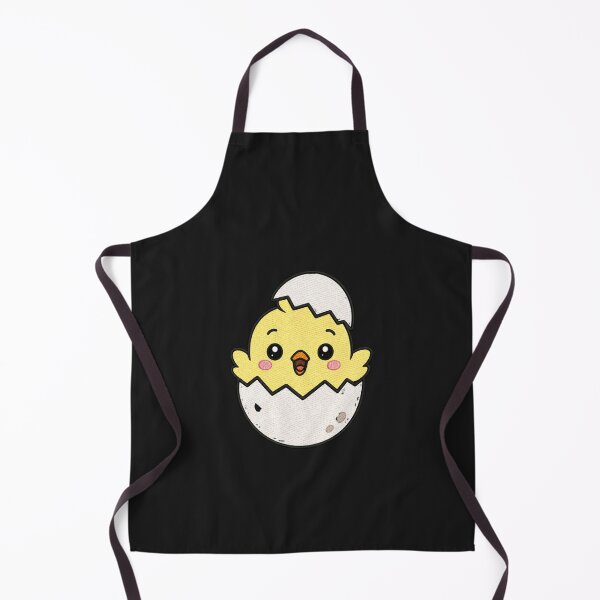 Item preview, Cute Kawaii Chick Hatching – Baby Chick in Egg | Minimal Embroidery Style designed and sold by ColorSplash123.
