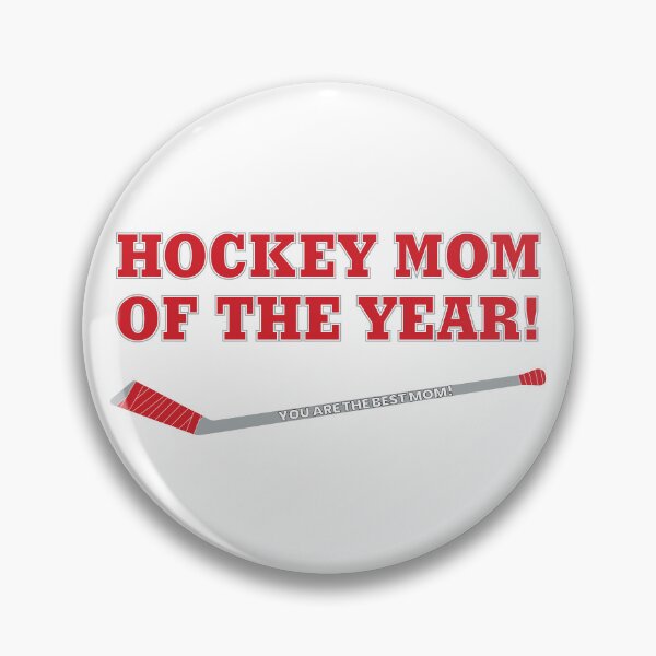 Item preview, Hockey Mom of the Year. In Carolina Hurricane colors.. designed and sold by Hattrixz.