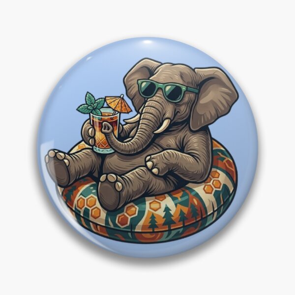 Item preview, Cool Elephant with Sunglasses designed and sold by Dogandesighn.