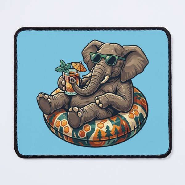 Item preview, Cool Elephant with Sunglasses designed and sold by Dogandesighn.