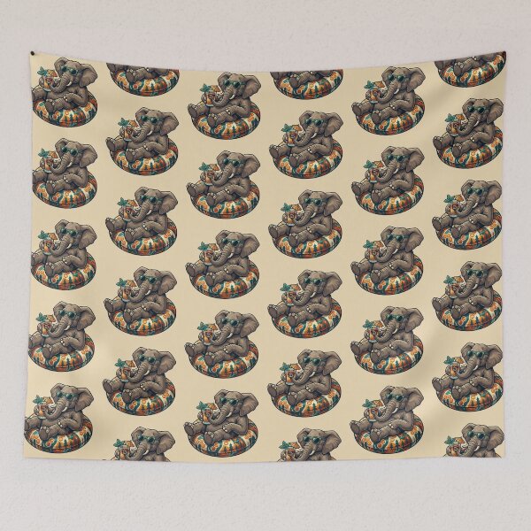 Item preview, Cool Elephant with Sunglasses designed and sold by Dogandesighn.