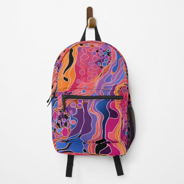 Item preview, Aboriginal Inspired Dot Art - Wavy Streams of Energy designed and sold by GrinGalore.