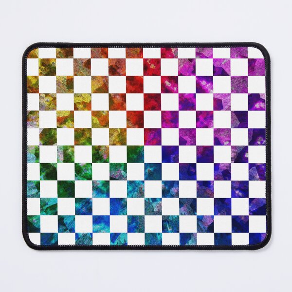 Item preview, Rainbow Checkered Pattern designed and sold by benhurpontes.
