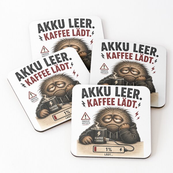 Item preview, Coffee Monster battery empty coffee charging designed and sold by NeedfulThingsOb.