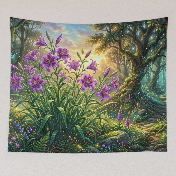 Item preview, Enchanted path in the forest designed and sold by Sigtrix.