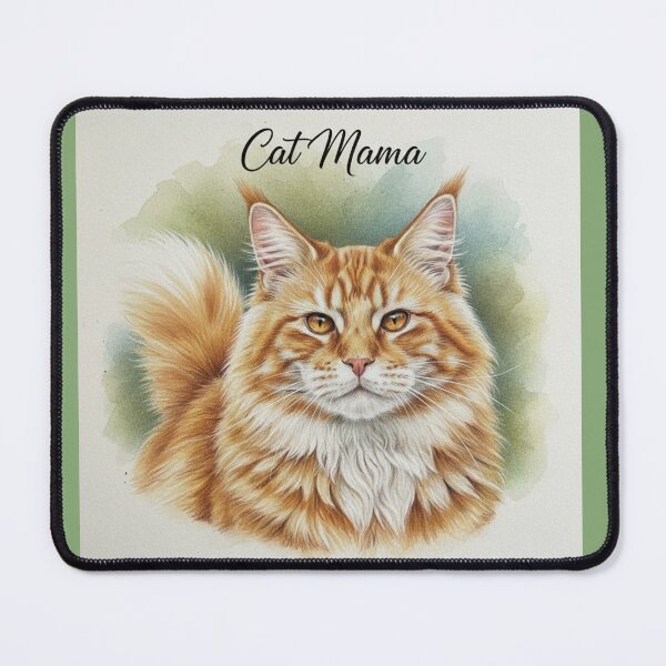 Item preview, Cat Mama Maine coon designed and sold by Zelda50.