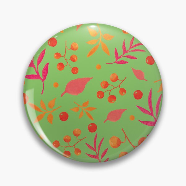 Item preview, Botanical pattern with leaves on light green background designed and sold by studiodrchicken.