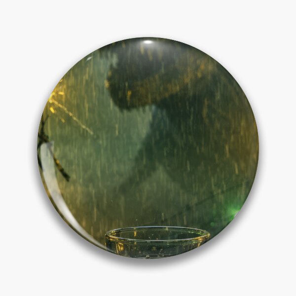 Item preview, T-Rex Rainy Night Water Glass Vibrating Dinosaur Poster designed and sold by Cine8.