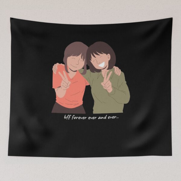 Item preview, BFF Forever Ever And Ever Shirt | Best Friend Matching Design | Friendship Gift for Girls designed and sold by SOLIORA  ATELIER.