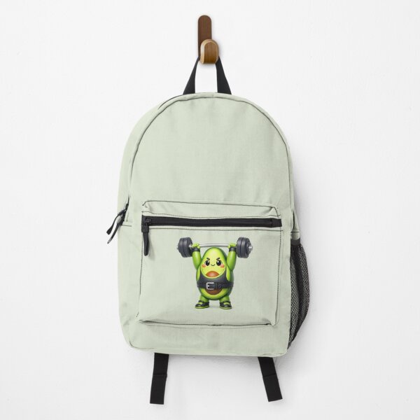 Item preview, Cute Avocado Powerlifter Kawaii Gym Cartoon | Strong Fitness Character designed and sold by Moons Studio.