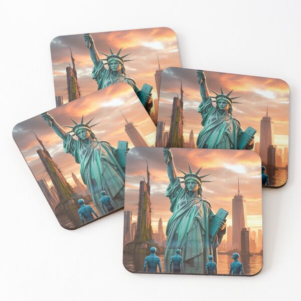 Item preview, Aliens Celebrate America — 250th Anniversary (1776–2026)  designed and sold by DBM Photo Art 1.