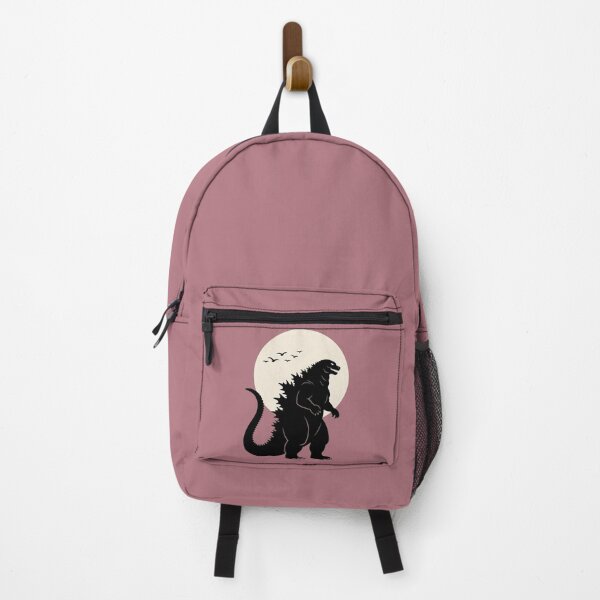 Item preview, Japandi Godzilla Moon | Minimalist Kaiju Wall Art designed and sold by Syrupulse.