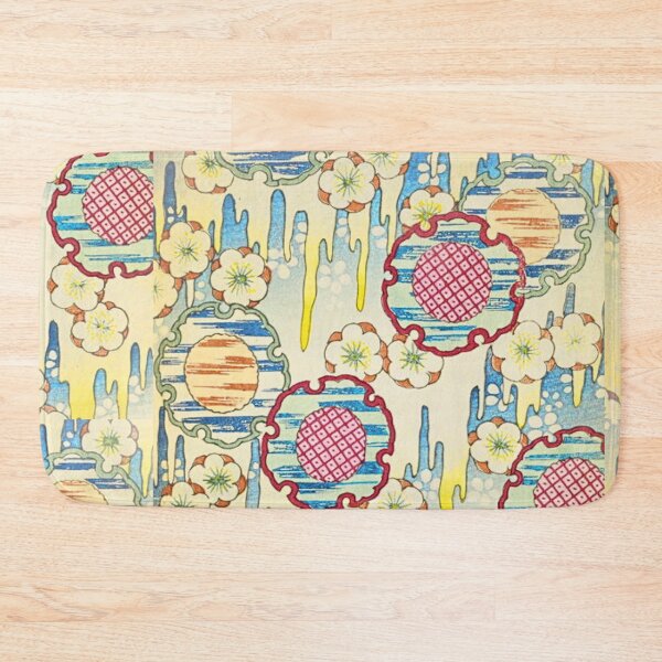 Item preview,  Ume Maru — Japanese Plum Blossom & Circle Winter Pattern designed and sold by LouDSarG.
