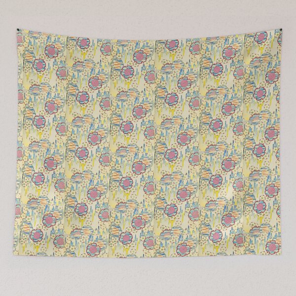 Item preview,  Ume Maru — Japanese Plum Blossom & Circle Winter Pattern designed and sold by LouDSarG.