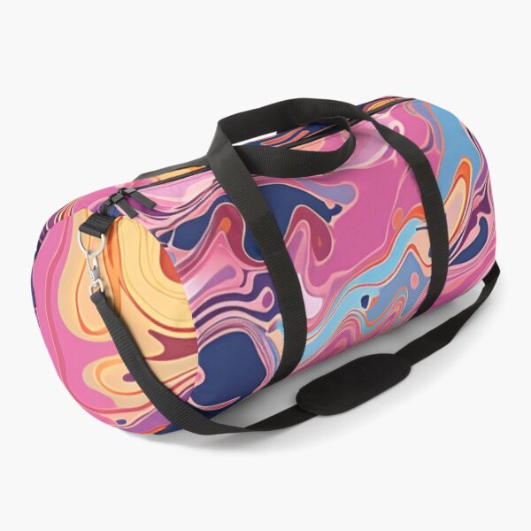 Item preview, Aboriginal Inspired Dot Art -  Wavy Pink Purple Blue Red Yellow designed and sold by GrinGalore.