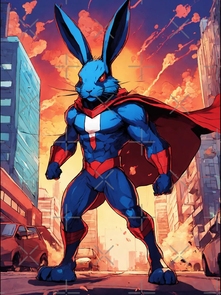 Thumbnail 4 of 4, iPhone Case, Super Rabbit designed and sold by RaF71PrO.