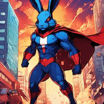 Artwork thumbnail, Super Rabbit by RaF71PrO
